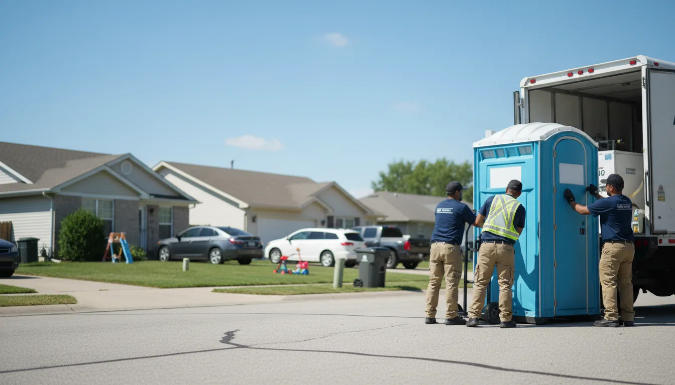 Standard Porta Potty Rentals in New Hudson, MI near me